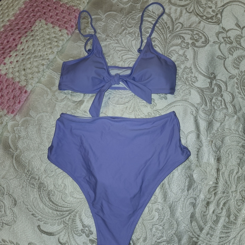 Care Label two piece purple bikini - Picture 4 of 5
